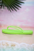 Neon Lime Fiesta Sandal