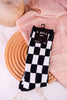 Black & White Checkered Socks