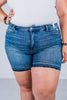 Judy Blue Tummy Control Vintage Wash Release Hem Shorts