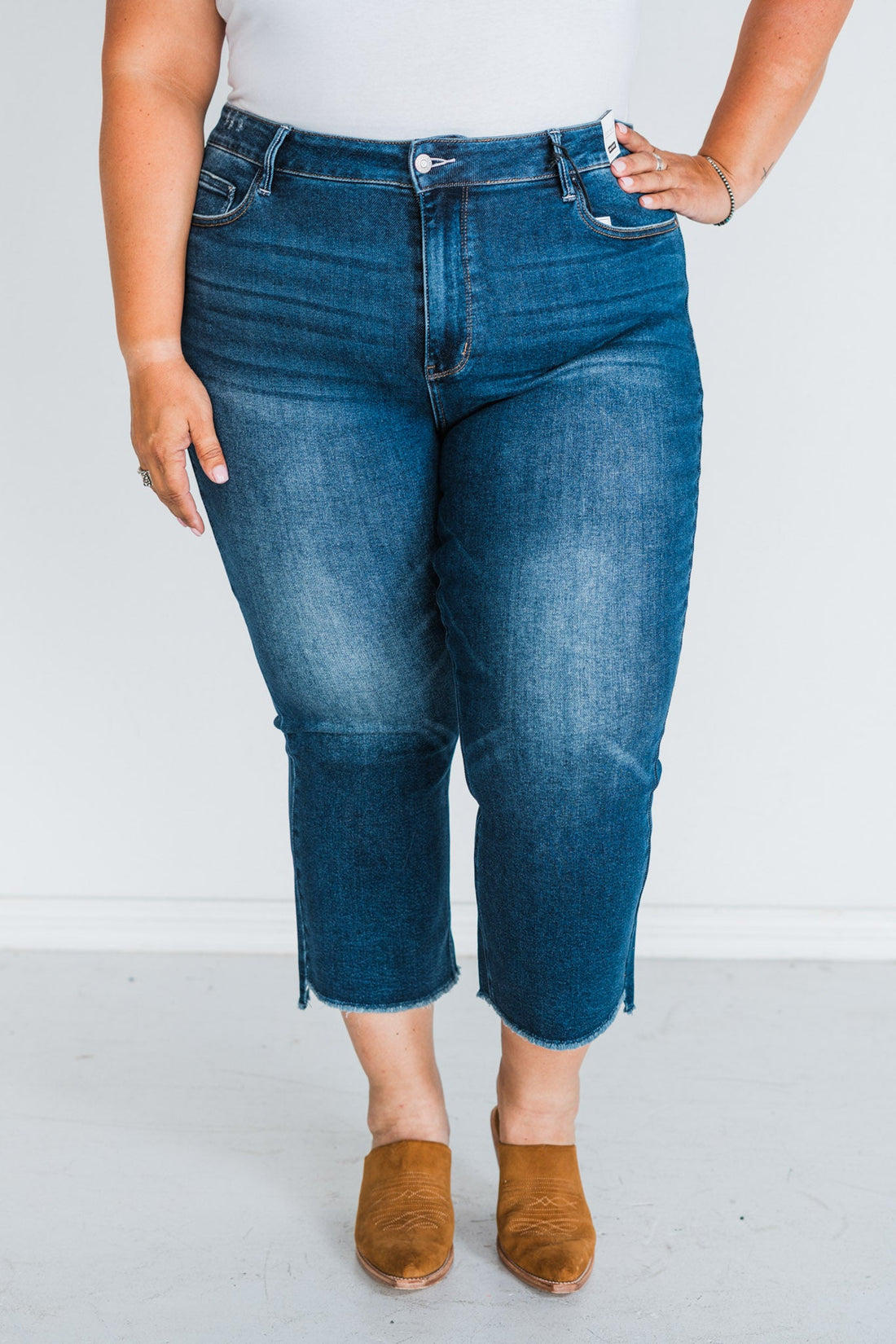 Judy Blue High Waist Kick Flares - Whiskey Skies - JUDY BLUE