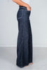 Judy Blue High Waist Tummy Control Retro Wide Leg Jeans - Whiskey Skies - JUDY BLUE
