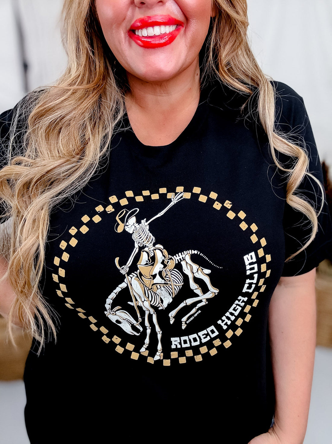 Rodeo High Club Graphic T-Shirt - Whiskey Skies - RODEO HIPPIE
